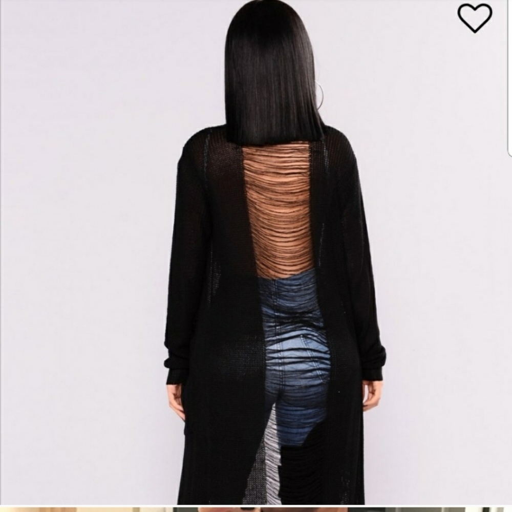 Black fashion nova sweater